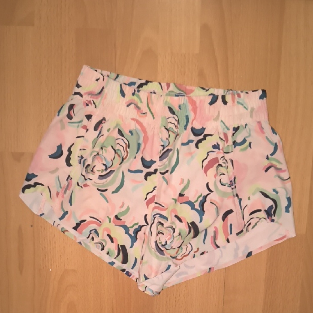 Athleta | Pastel Floral Women's Athletic Shorts